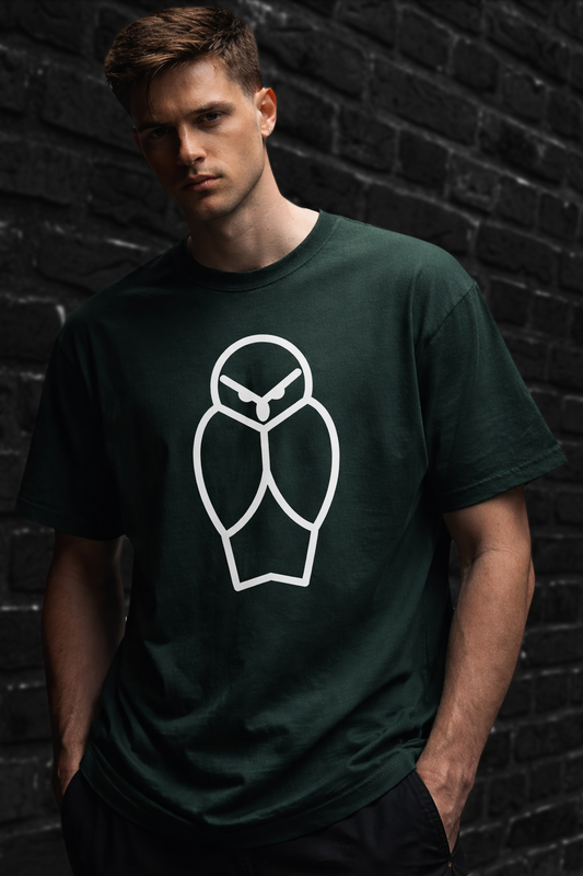 VOID SYMBOL TEE — Black / Glazed Green